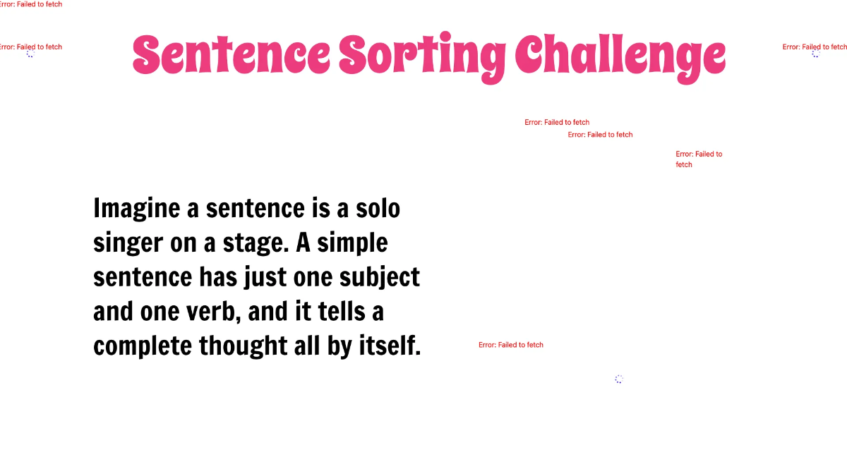 Free Simple, Compound, and Complex Sentences Template to Edit Online