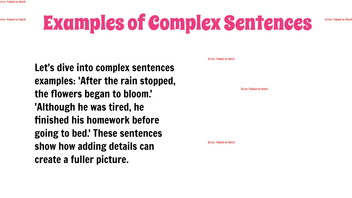 Free Simple, Compound, and Complex Sentences Template to Edit Online