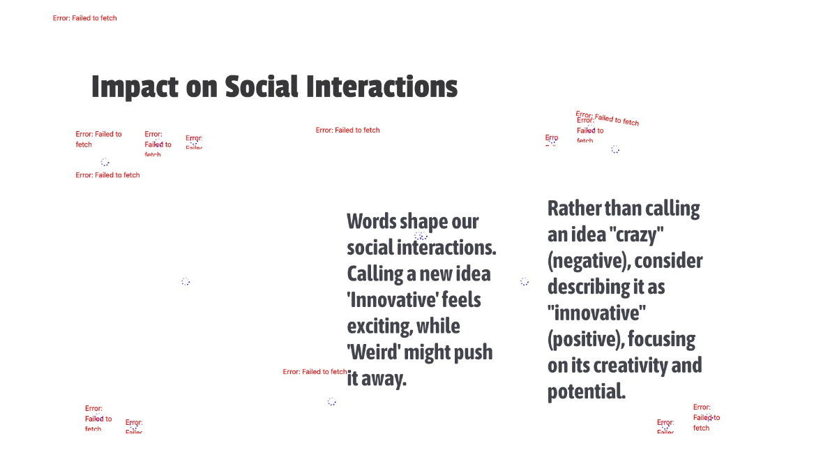 Free Positive and Negative Connotation Template to Edit Online