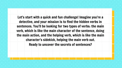 Free Main Verbs and Helping Verbs to Edit Online