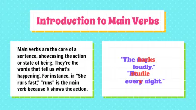 Free Main Verbs and Helping Verbs to Edit Online