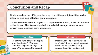 Free Transitive and Intransitive Verbs to Edit Online