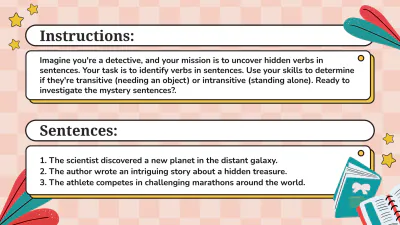 Free Transitive and Intransitive Verbs to Edit Online