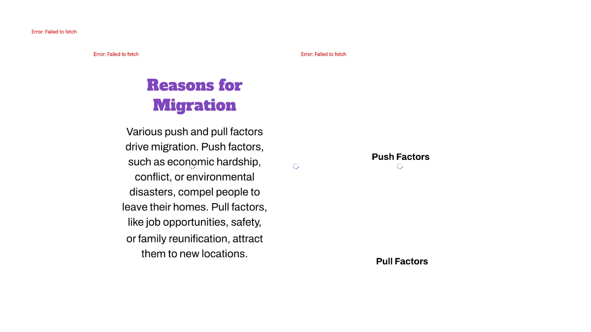 Free Population and Migration Template to Edit Online