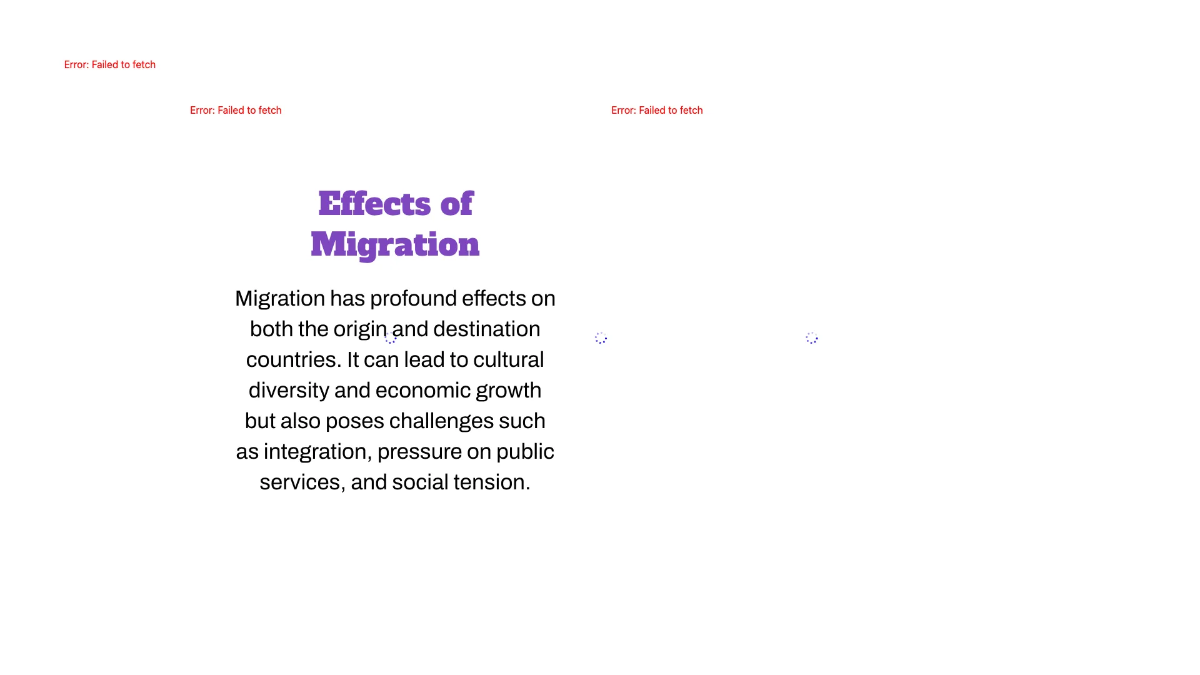 Free Population and Migration Template to Edit Online