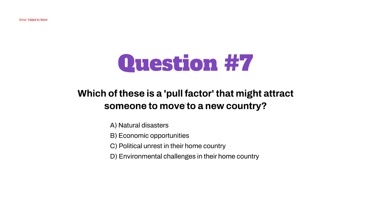 Free Population and Migration Template to Edit Online