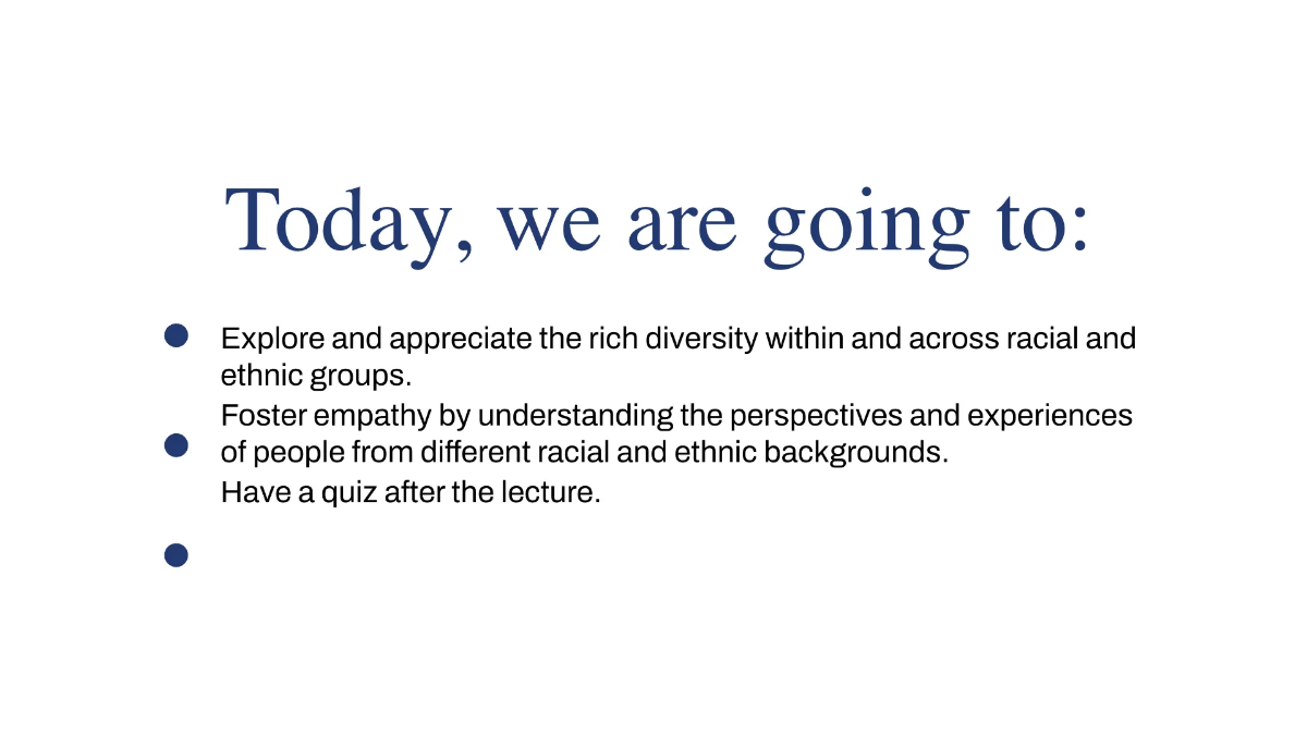 Free Racial and Ethnic Relations Template to Edit Online