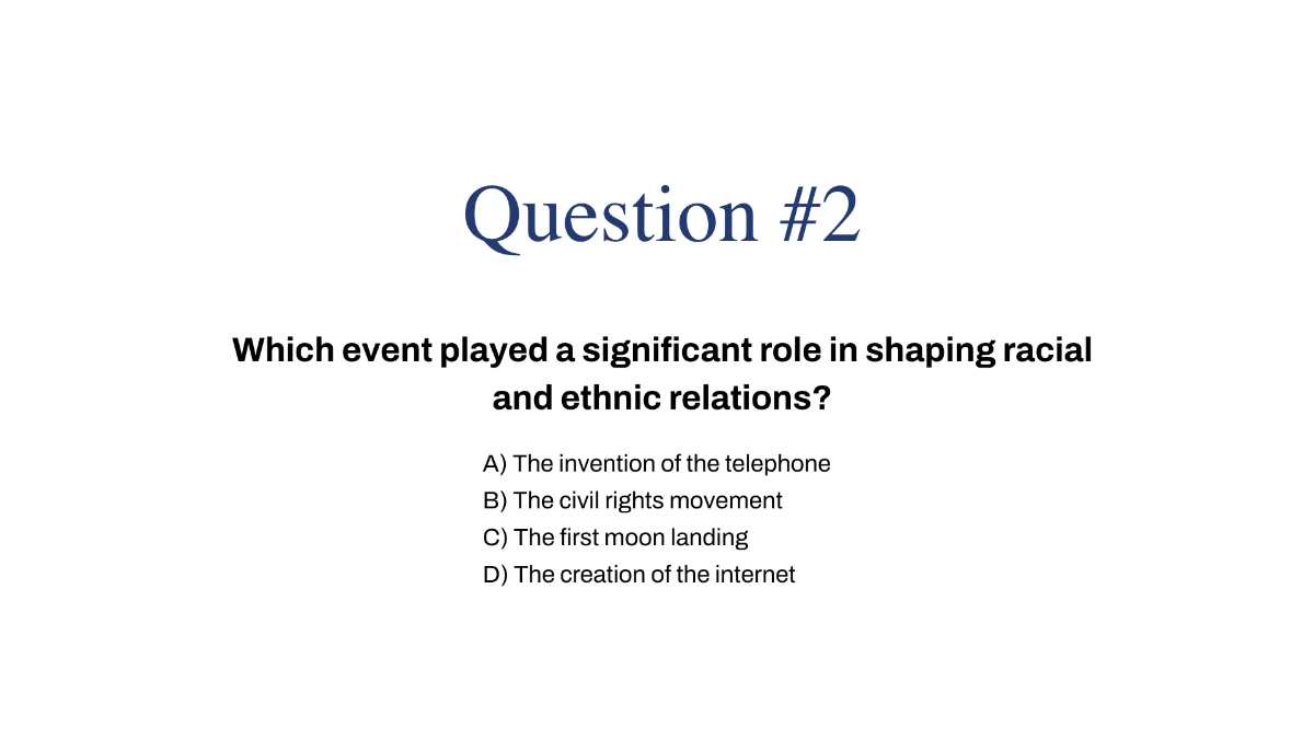 Free Racial and Ethnic Relations Template to Edit Online