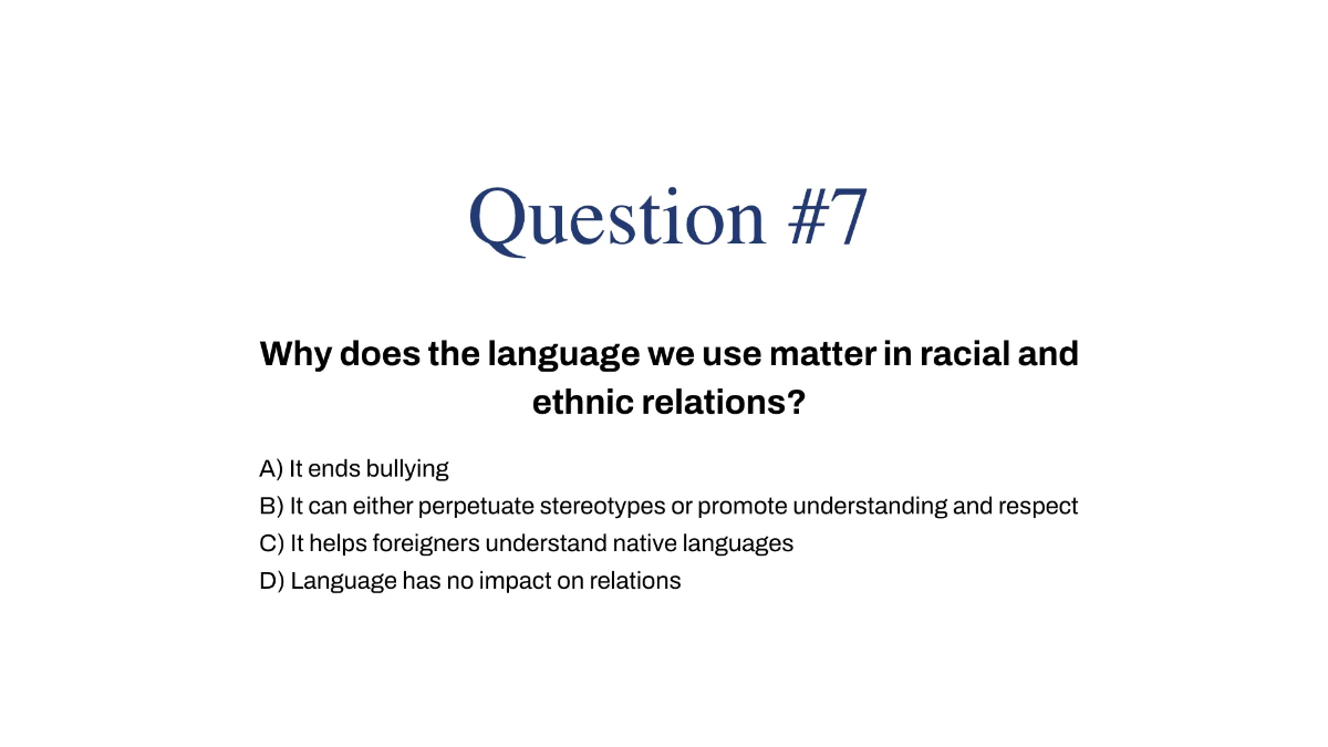 Free Racial and Ethnic Relations Template to Edit Online