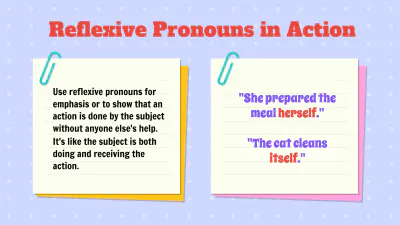 Free Reflexive, Intensive, and Relative Pronouns to Edit Online