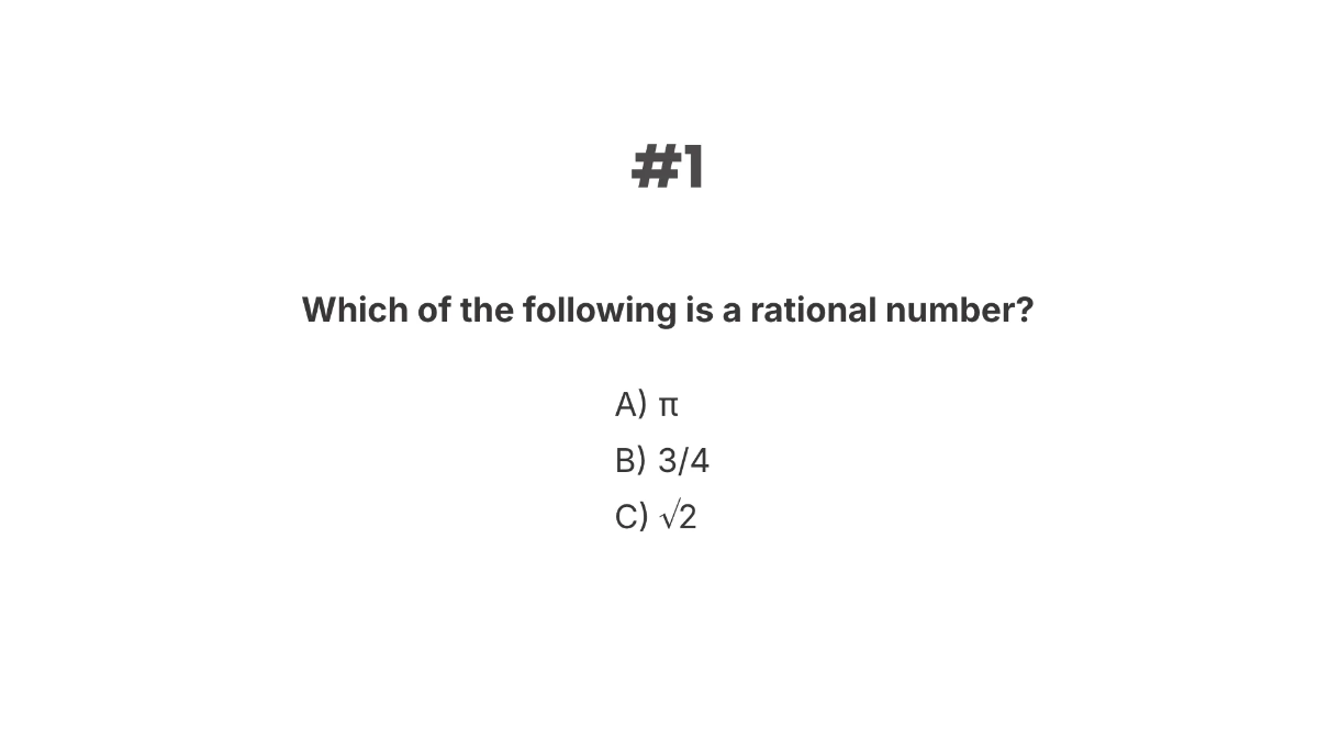 Free Rational and Irrational Numbers Template to Edit Online