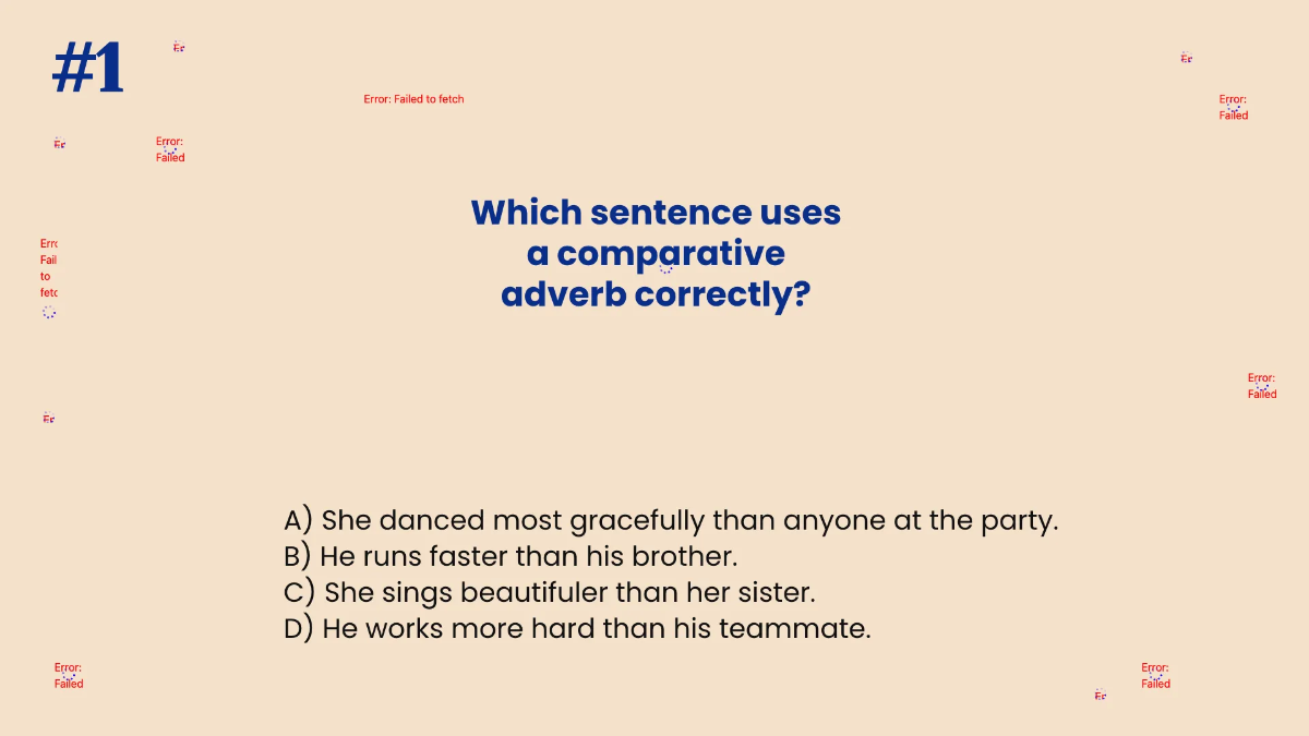 Free Comparative and Superlative Adverbs Template to Edit Online