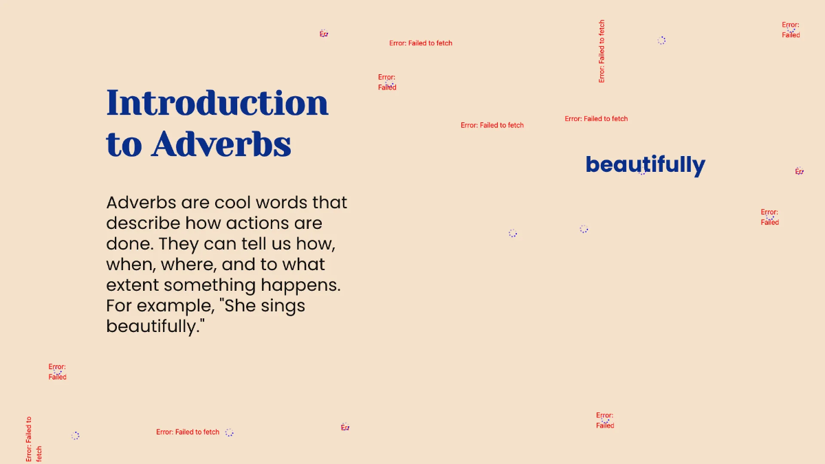 Free Comparative and Superlative Adverbs Template to Edit Online