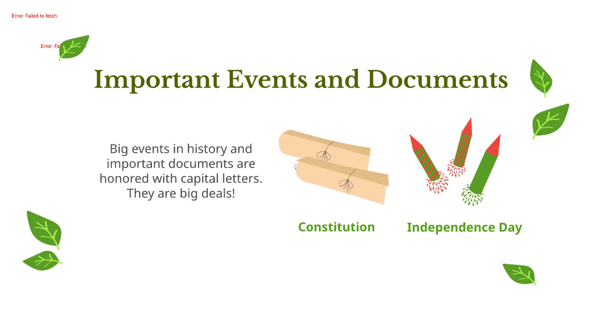 Free Capitalization Rules Template to Edit Online