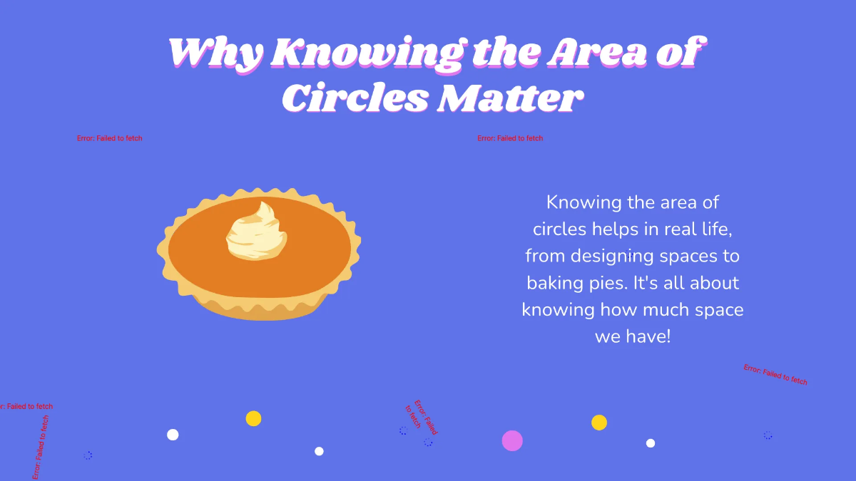 Free Area of Circles Template to Edit Online