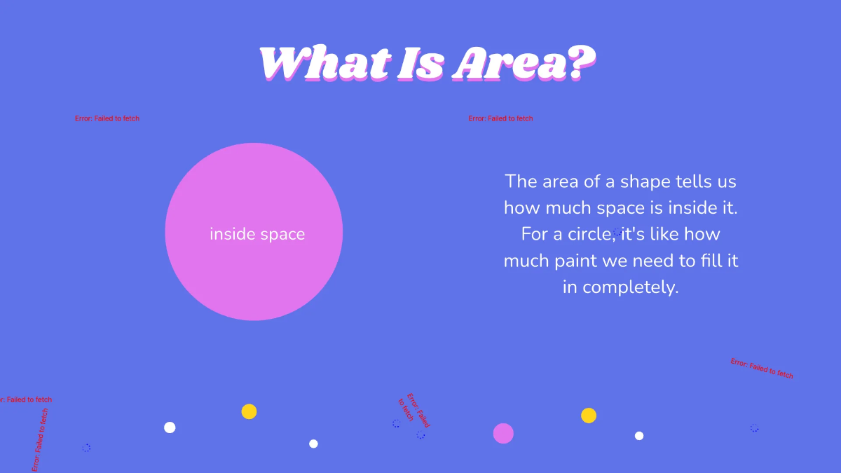 Free Area of Circles Template to Edit Online