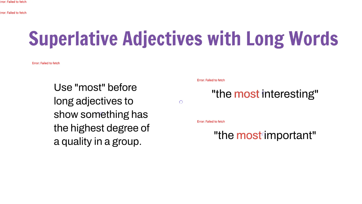 Free Comparative and Superlative Adjectives Template to Edit Online