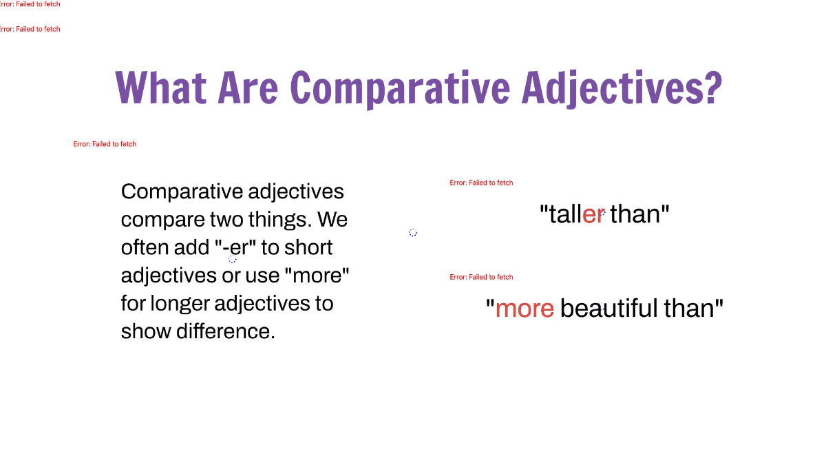 Free Comparative and Superlative Adjectives Template to Edit Online