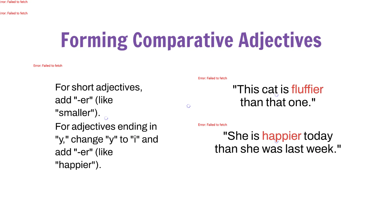 Free Comparative and Superlative Adjectives Template to Edit Online