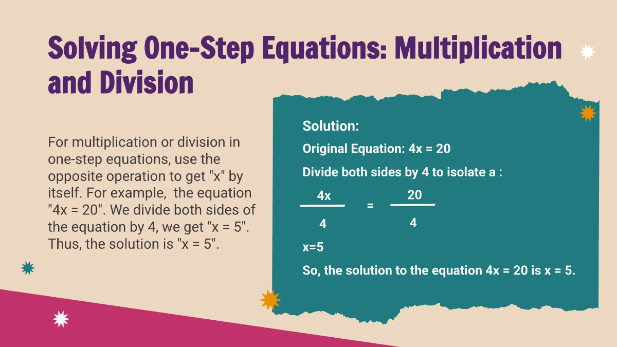 Free Solve One-Step And Two-Step Linear Equations: Word Problems Template to Edit Online