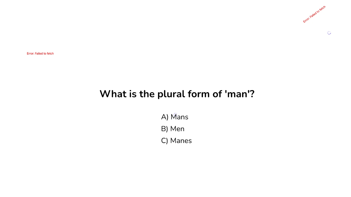 Free Regular and Irregular Plurals Template to Edit Online