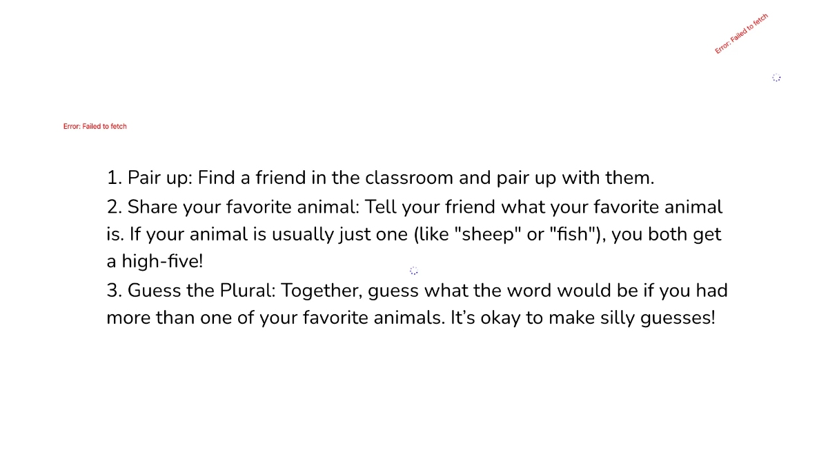 Free Regular and Irregular Plurals Template to Edit Online