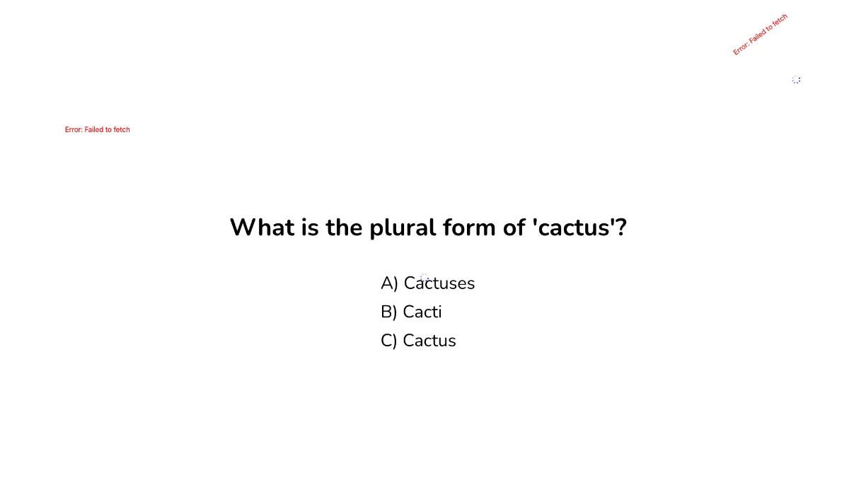 Free Regular and Irregular Plurals Template to Edit Online