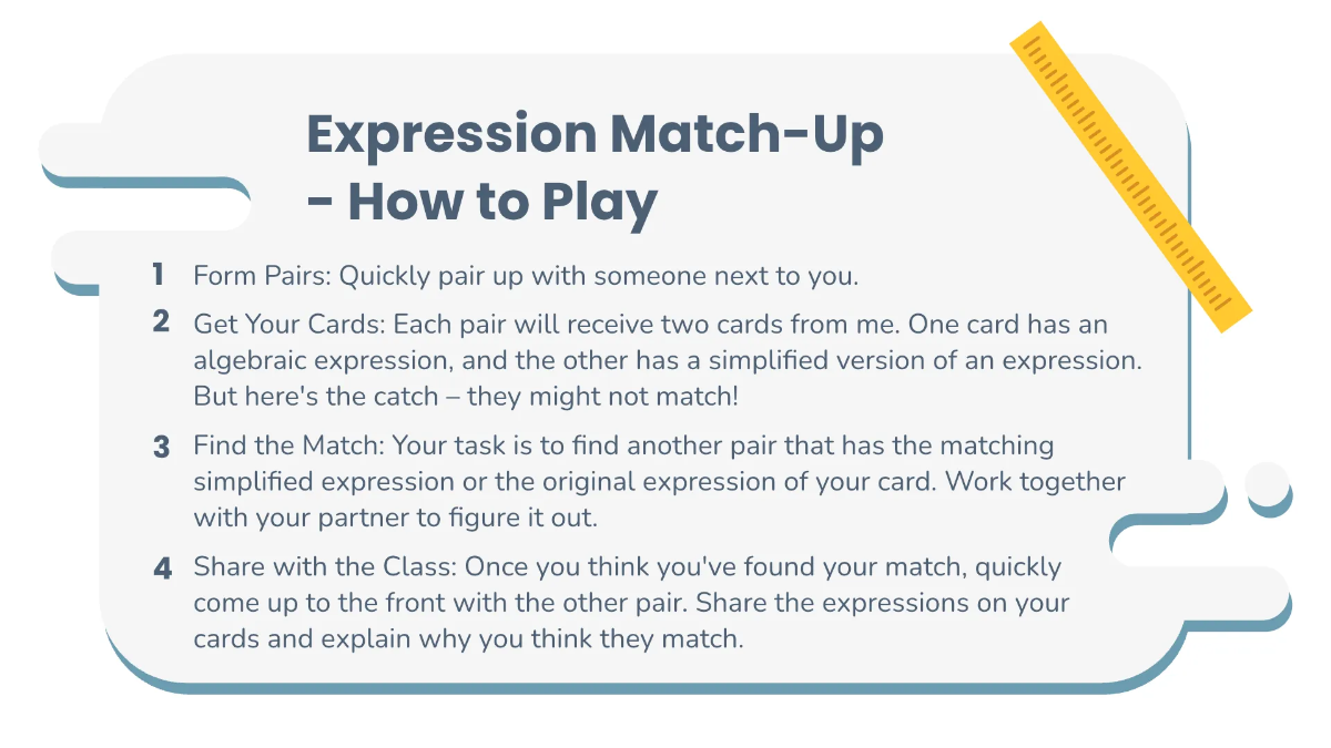 Free Simplify Linear Expressions Using Properties Template to Edit Online