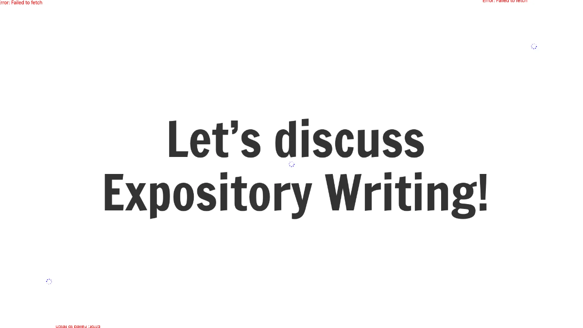 Free Expository Writing Template to Edit Online