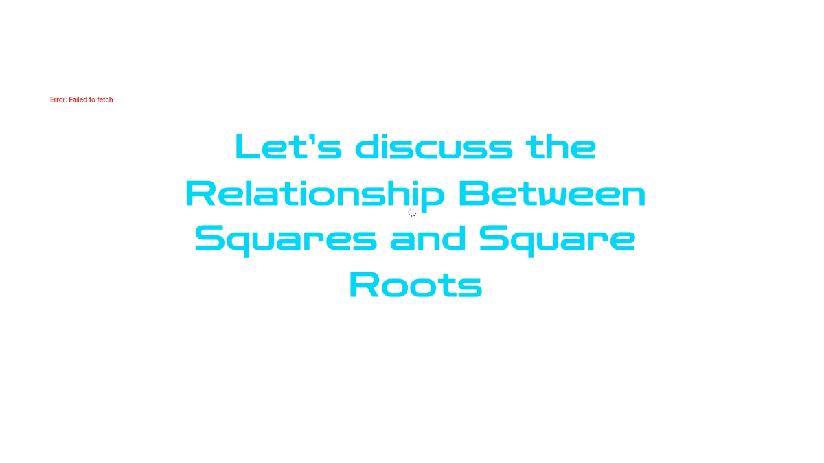 Free Relationship Between Squares and Square Roots Template to Edit Online