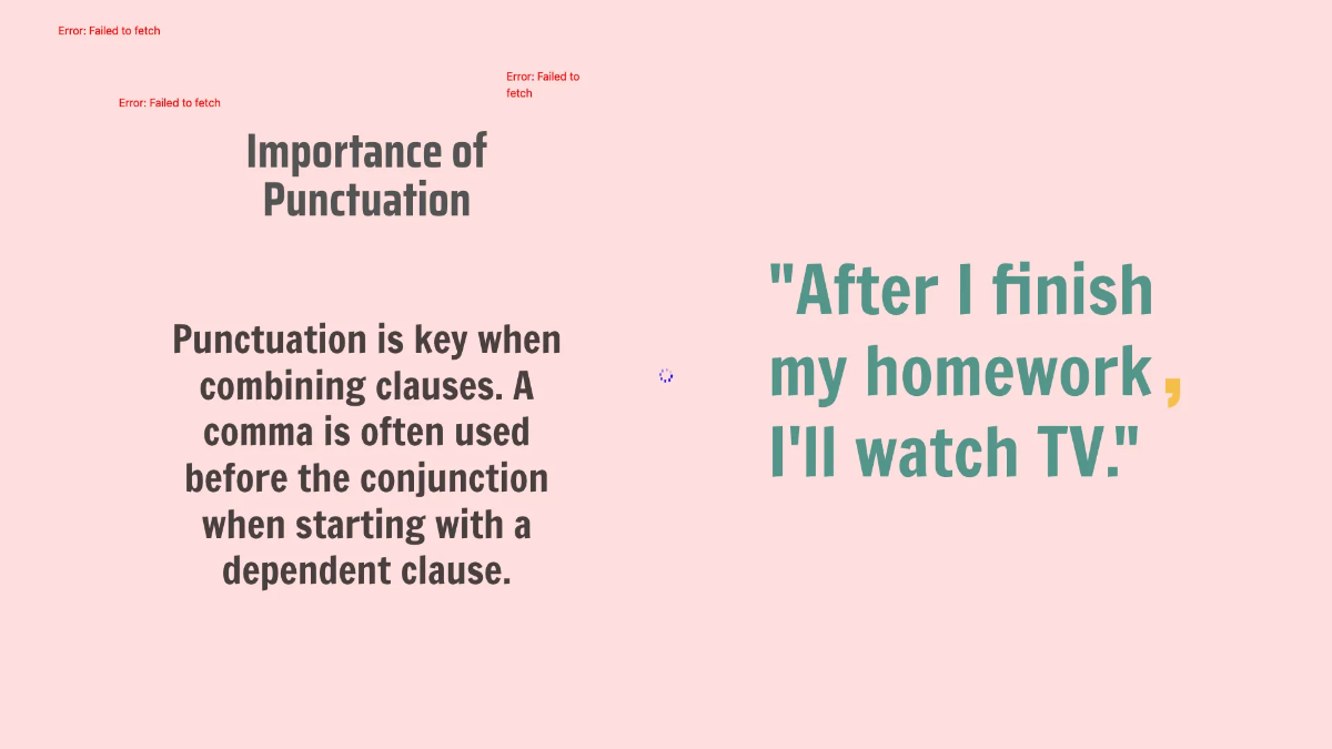 Free Dependent and Independent Clauses Template to Edit Online