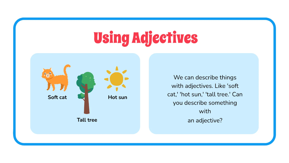 Free Parts of Speech Template to Edit Online