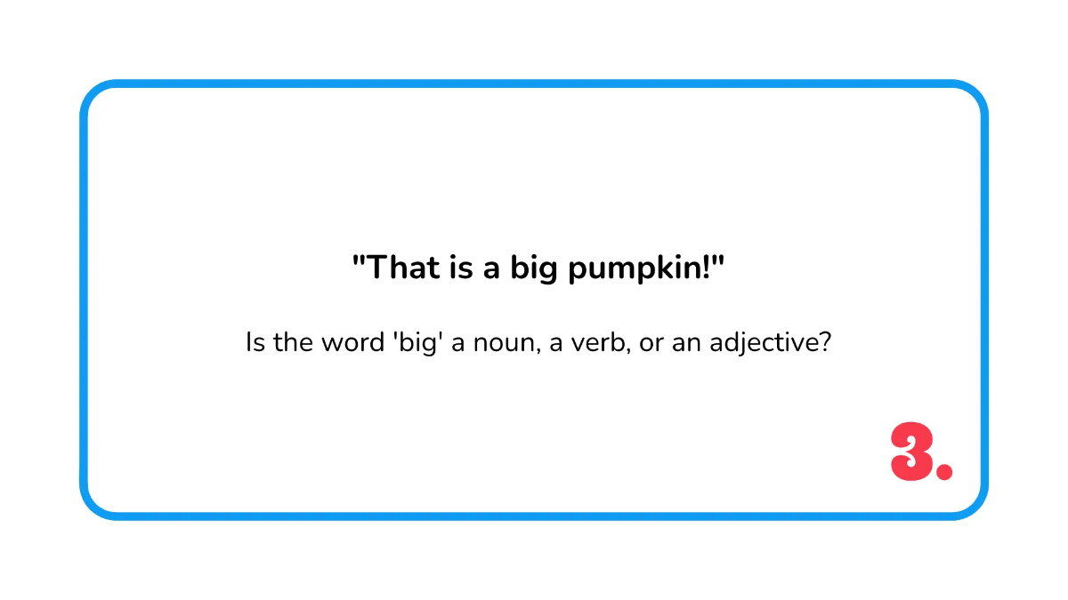 Free Parts of Speech Template to Edit Online