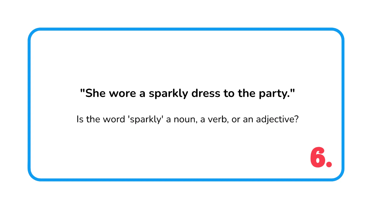 Free Parts of Speech Template to Edit Online