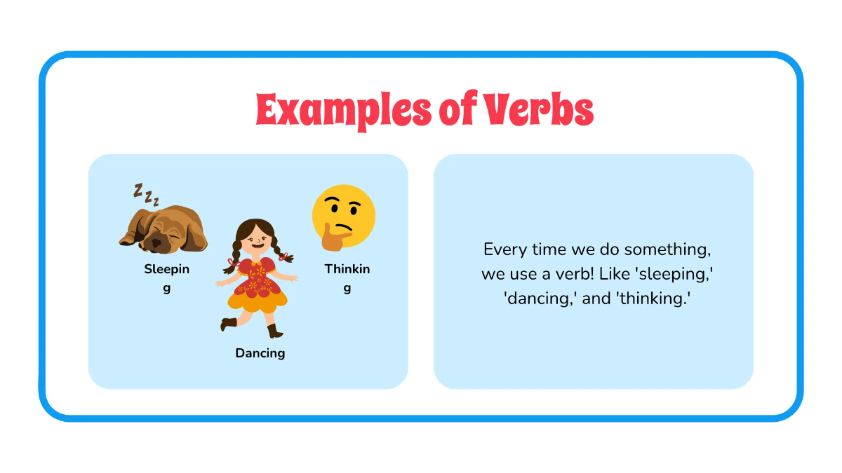 Free Parts of Speech Template to Edit Online