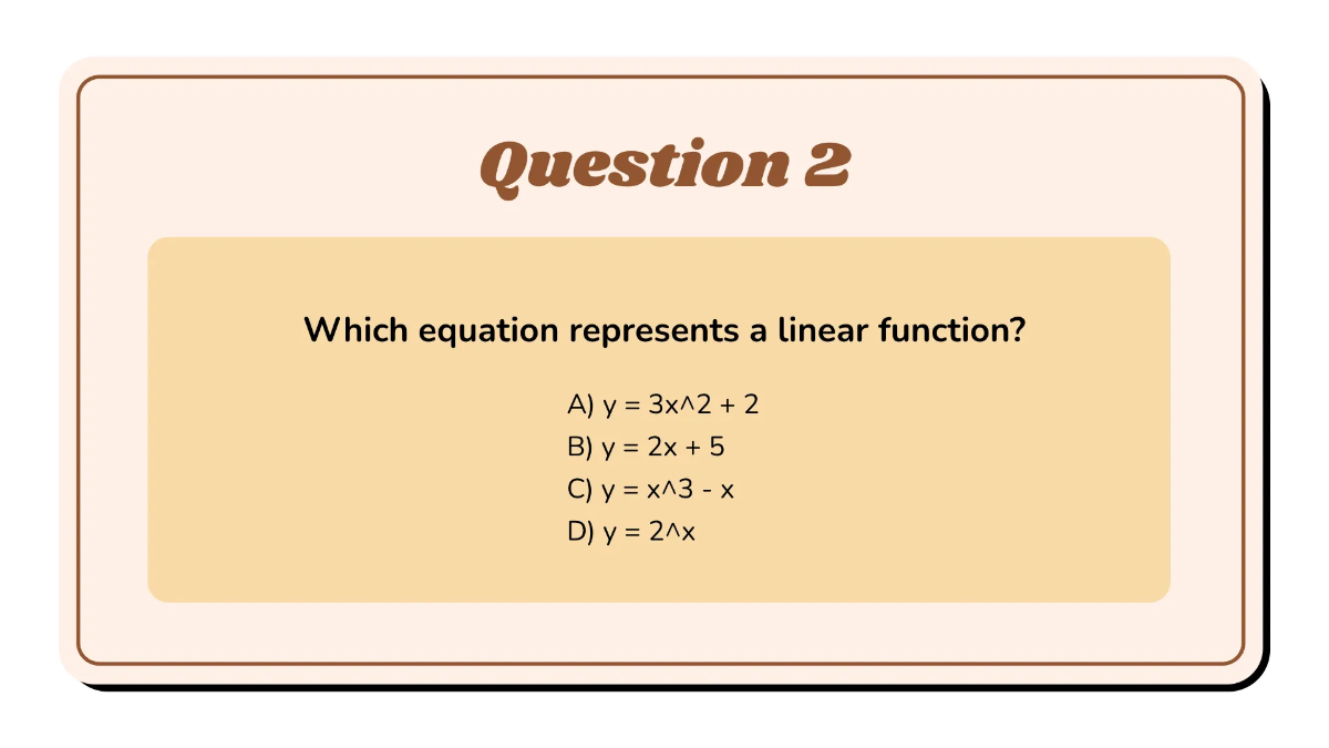 Free Evaluate A Linear and A Nonlinear Function Template to Edit Online
