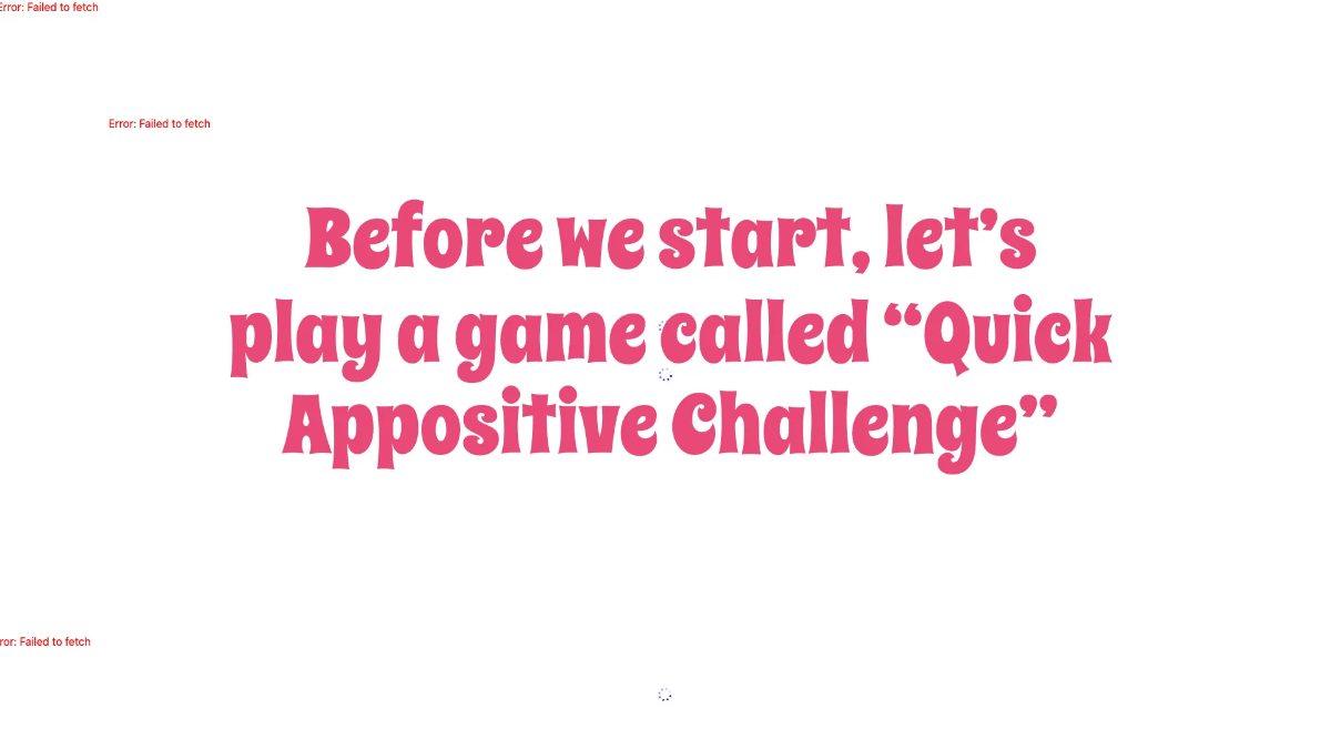 Free Appositives and Appositive Phrases Template to Edit Online