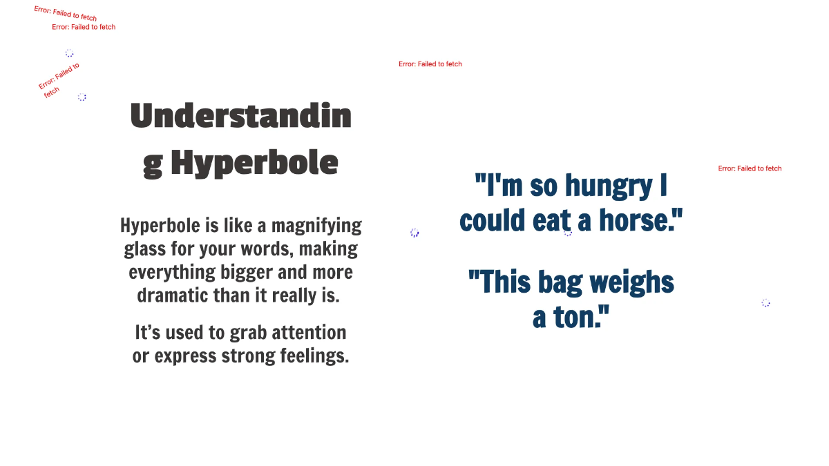 Free Euphemism, Hyperbole, Oxymoron, and Paradox Template to Edit Online