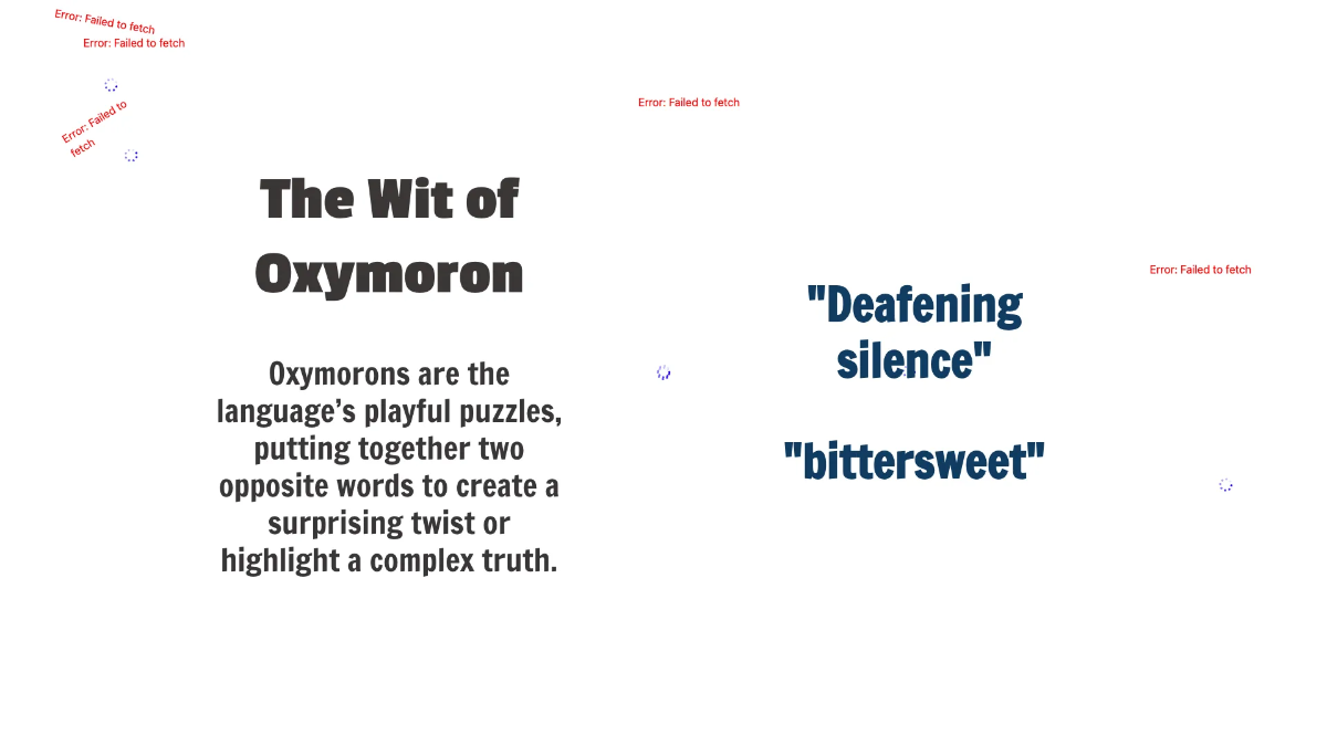 Free Euphemism, Hyperbole, Oxymoron, and Paradox Template to Edit Online