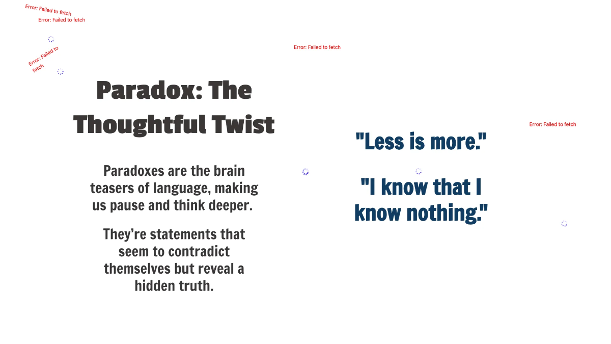 Free Euphemism, Hyperbole, Oxymoron, and Paradox Template to Edit Online