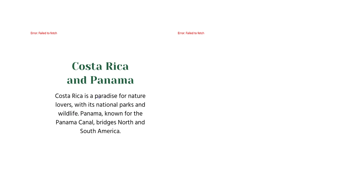 Free Countries of Northern and Central America Template to Edit Online