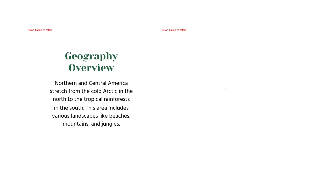 Free Countries of Northern and Central America Template to Edit Online