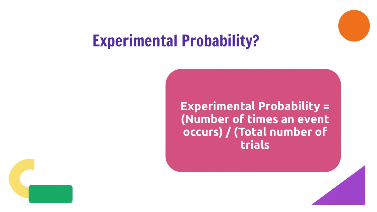 Free Experimental Probability Template to Edit Online