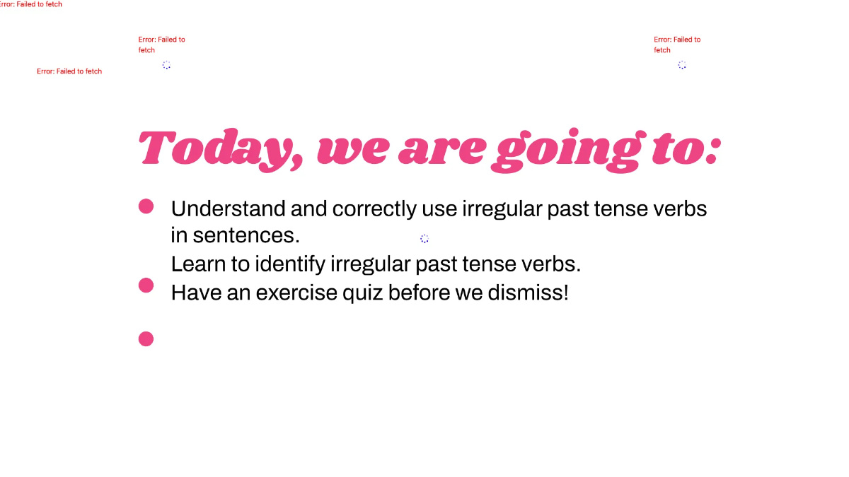 Free Irregular Past Tense Verbs Template to Edit Online