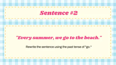 Free Irregular Past Tense Verbs to Edit Online