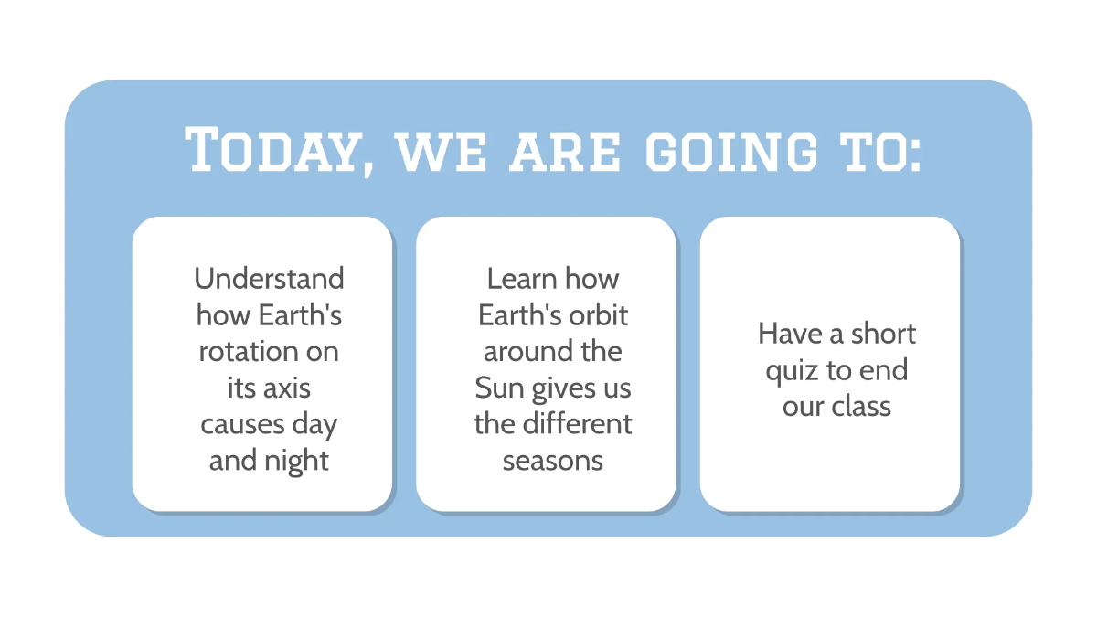Free Earths Rotation and Orbit Template to Edit Online