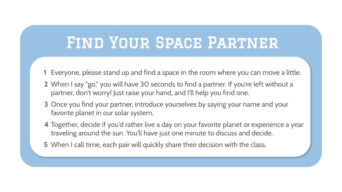 Free Earths Rotation and Orbit Template to Edit Online