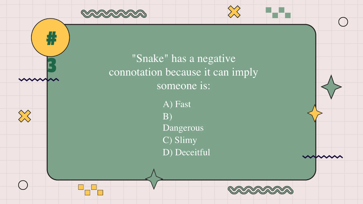 Free Connotation and Denotation of Words Template to Edit Online