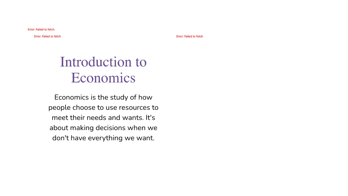 Free What is Economics? Template to Edit Online