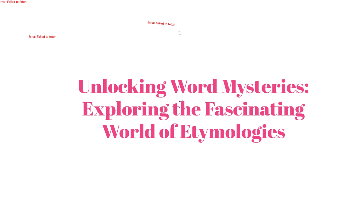 Free Using Etymologies Template to Edit Online